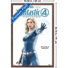 imageTrends International Marvel Fantastic Four First Steps 2025  Invisible Woman Feature Series Wall Poster 19L x 13W Premium Unframed VersionMahogany Framed Version