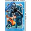 imageTrends International Marvel Fantastic Four First Steps 2025  Powers Wall Poster 34L x 224W Premium Unframed VersionPremium Poster  Clip Bundle