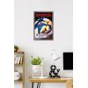 imageTrends International Marvel Publishing Fantastic Four  Fantastic Four Encyclopedia Wall Poster 19L x 13W Premium Unframed VersionBarnwood Framed Version