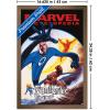 imageTrends International Marvel Publishing Fantastic Four  Fantastic Four Encyclopedia Wall Poster 19L x 13W Premium Unframed VersionBronze Framed Version