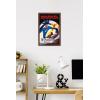 imageTrends International Marvel Publishing Fantastic Four  Fantastic Four Encyclopedia Wall Poster 19L x 13W Premium Unframed VersionMahogany Framed Version