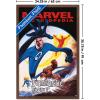 imageTrends International Marvel Publishing Fantastic Four  Fantastic Four Encyclopedia Wall Poster 19L x 13W Premium Unframed VersionMahogany Framed Version