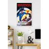 imageTrends International Marvel Publishing Fantastic Four  Fantastic Four Encyclopedia Wall Poster 19L x 13W Premium Unframed VersionWhite Framed Version