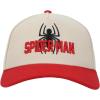 imageUltimate SpiderMan Spider Logo Mens White ampamp Red AFrame Snapback Hat