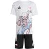imageadidas boys Marvel Spiderman Tshirt SetSpidermanWhiteBlack