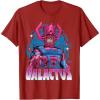imageFantastic Four  Galactus Logo Oversized TShirtCranberry Red
