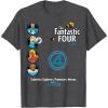 imageFantastic Four First Steps  Faux Multi TShirtDark Heather Grey