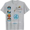 imageFantastic Four First Steps  Faux Multi TShirtHeather Grey