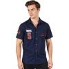 imageMarvel Mens Spiderman Classic Amazing Worker Spider WovenNavy