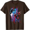 imageMarvel SpiderMan Across the SpiderVerse Miles and Gwen TShirtBrown