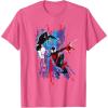 imageMarvel SpiderMan Across the SpiderVerse Miles and Gwen TShirtPink Heather