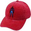 imageMarvel SpiderMan Cotton Adjustable Dad Hat Baseball Cap with Curved BrimRed