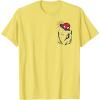 imageMarvel SpiderMan Left Chest Pocket TShirtLemon Yellow