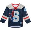 imageMarvel SpiderMan Mesh Hockey Jersey Long Sleeve TShirt Toddler to Big Kid Sizes 2T  1820Blue