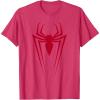 imageMarvel SpiderMan Spider Icon C1 TShirtRed Heather