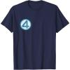 imageMarvel The Fantastic Four First Steps Super Hero Costume TShirtNavy Blue