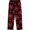 imageMiles Morales SpiderMan Across the SpiderVerse Logo AOP Mens Black Sleep Pajama Pants