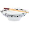 imageSilver Buffalo Marvel SpiderMan Japanese Manga Comic Panels Ceramic Ramen Noodle Rice Bowl with Chopsticks Microwave Safe 20 OuncesStar Wars Japanese Art Big