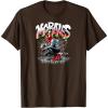 imageSpiderMan  Miles Morales Spray Paint TShirtBrown