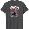imageSpiderMan  Miles Morales Spray Paint TShirtDark Heather Grey