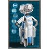 imageTrends International Marvel Fantastic Four First Steps 2025  HERBIE Wall Poster 224L x 147W Barnwood Framed VersionBarnwood Framed Version