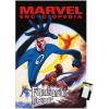 imageTrends International Marvel Publishing Fantastic Four  Fantastic Four Encyclopedia Wall Poster 19L x 13W Premium Unframed VersionPremium Poster  Mount Bundle