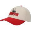 imageUltimate SpiderMan Spider Logo Mens White ampamp Red AFrame Snapback Hat