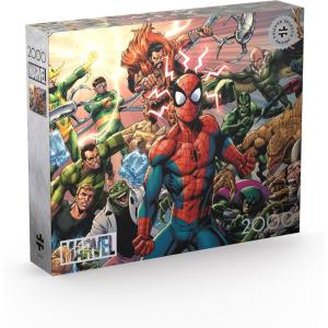 imageBuffalo Games  Silver Select  Marvel  SpiderVerse  1000 Piece Jigsaw Puzzle for Adults Challenging Puzzle Perfect for Game Nights  Finished Size is 2675 x 1975Sinister War