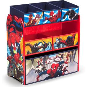 imageDelta Children MultiBin Toy Organizer Marvel Spider ManSpiderman