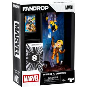 imageFandrop MV02SpiderMan VS Venom Combines A Displayable Diorama Artifacts ampamp Scene Marker That Creates an Elite Display to Enhance Any SpiderMan Collection 4 Marvel to CollectWolverine VS Sabretooth