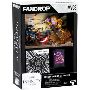 imageFandrop MV02SpiderMan VS Venom Combines A Displayable Diorama Artifacts ampamp Scene Marker That Creates an Elite Display to Enhance Any SpiderMan Collection 4 Marvel to CollectCaptain America VS Thanos