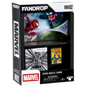 imageFandrop MV02SpiderMan VS Venom Combines A Displayable Diorama Artifacts ampamp Scene Marker That Creates an Elite Display to Enhance Any SpiderMan Collection 4 Marvel to CollectSpiderMan VS Venom