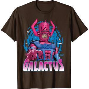 imageFantastic Four  Galactus Logo Oversized TShirtBrown