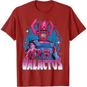 imageFantastic Four  Galactus Logo Oversized TShirtCranberry Red