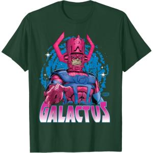 imageFantastic Four  Galactus Logo Oversized TShirtDark Green