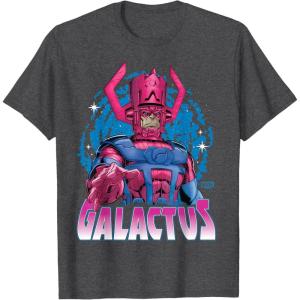 imageFantastic Four  Galactus Logo Oversized TShirtDark Heather Grey