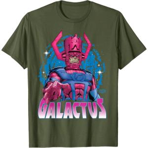 imageFantastic Four  Galactus Logo Oversized TShirtOlive Green
