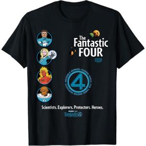 imageFantastic Four First Steps  Faux Multi TShirtBlack