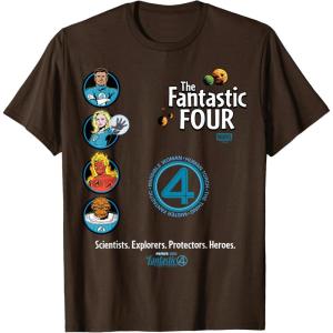 imageFantastic Four First Steps  Faux Multi TShirtBrown