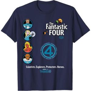 imageFantastic Four First Steps  Faux Multi TShirtNavy Blue