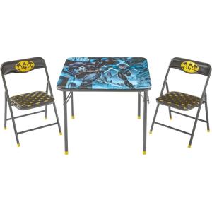 imageIdea Nuova Marvel Spiderman 3 Piece Childrens Activity Square Table and Chair Set Ages 3 NN201039Batman