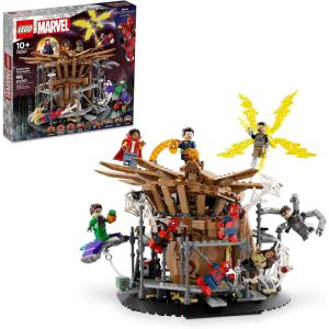 imageLEGO Marvel SpiderMan Final Battle Building Toy  Pretend Play Kids Toy for Fans Boys ampamp Girls Ages 10  with 3 Spiderman Minifigures  Gift for Birthdays  76261Standard Packaging