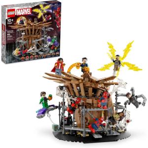 imageLEGO Marvel SpiderMan Final Battle Building Toy  Pretend Play Kids Toy for Fans Boys ampamp Girls Ages 10  with 3 Spiderman Minifigures  Gift for Birthdays  76261FrustrationFree Packaging