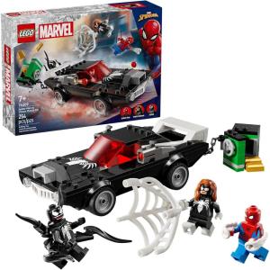 imageLEGO Marvel SpiderMan vs Venom Muscle Car Toy  Building Set for Kids Boys and Girls Ages 7  with SpiderMan Venom and SpiderWoman Minifigures  Superhero Gift Idea for Birthday  76309