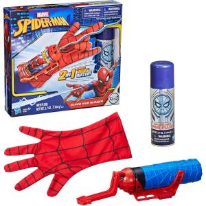 imageMarvel SpiderMan Real Webs Ultimate Web Blaster 2in1 Blaster Role Play Toy SpiderMan Costume SpiderMan Toys for Kids 5 and UpClassic
