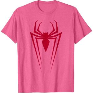 imageMarvel SpiderMan Spider Icon C1 TShirtPink Heather