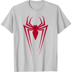imageMarvel SpiderMan Spider Icon C1 TShirtSilver Grey