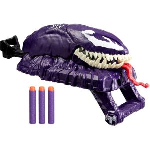 imageMarvel SpiderMan VenomVersus Marvels Venom Strike Blaster NERF SpiderMan Toy Super Hero Toys for Kids Ages 5