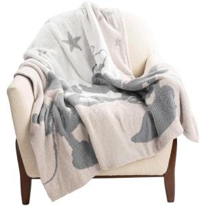 imageMarvel Spidey ampamp His Amazing Friends Ghost Spider Feather Knit Fluffy Throw Blanket  Gwen Stacy Fuzzy Blanket Measures 50 x 60 inch Super Soft Lightweight BeddingGray  Mickey  Minnie