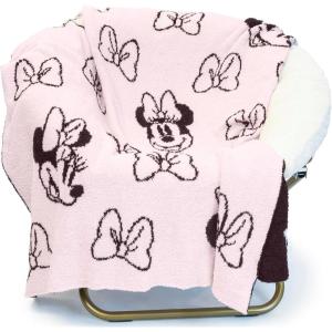 imageMarvel Spidey ampamp His Amazing Friends Ghost Spider Feather Knit Fluffy Throw Blanket  Gwen Stacy Fuzzy Blanket Measures 50 x 60 inch Super Soft Lightweight BeddingLight Pink  Minnie Mouse